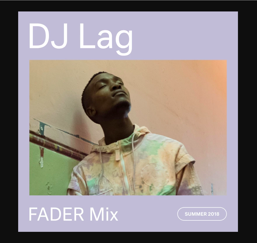 Black Major DJ Lag The Fader Mix Interview
