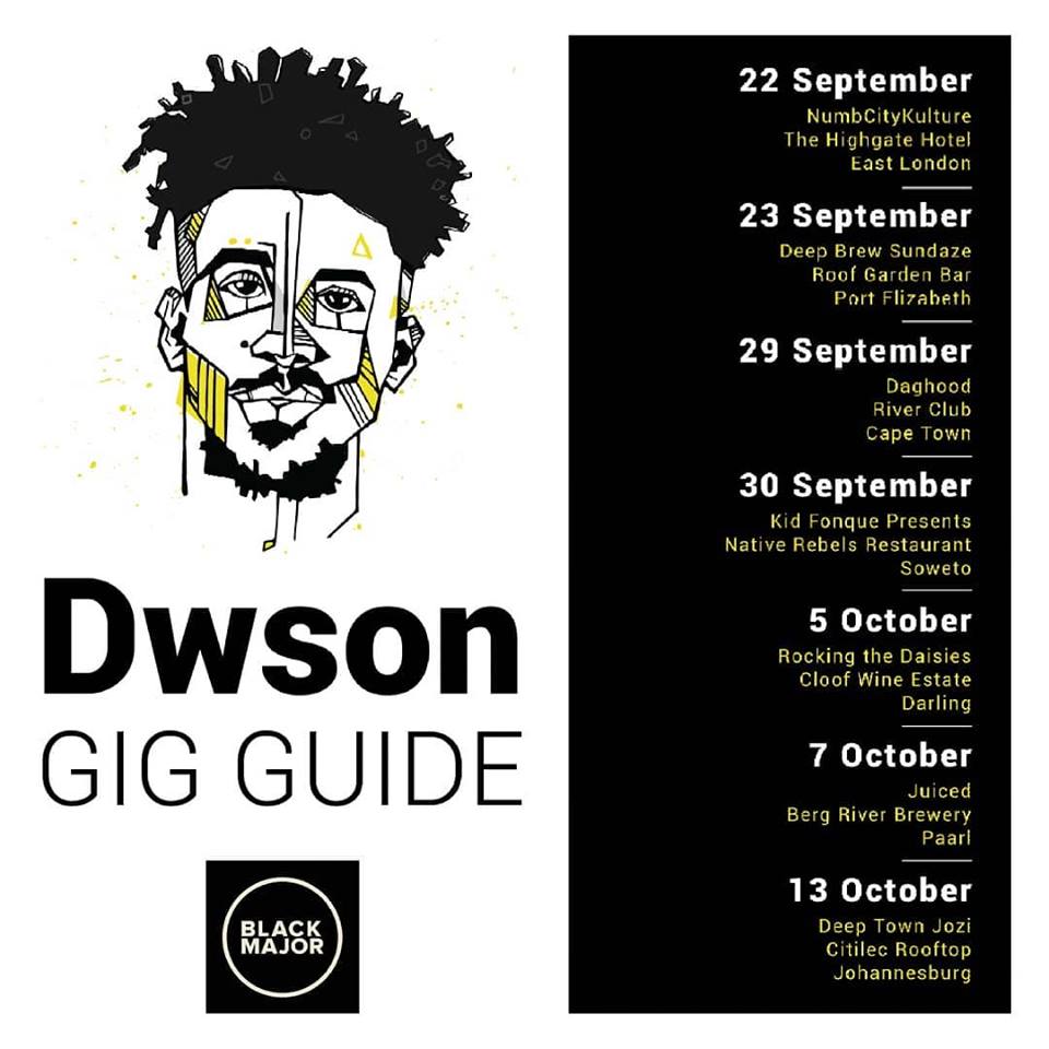 black major gig guide september october dwson