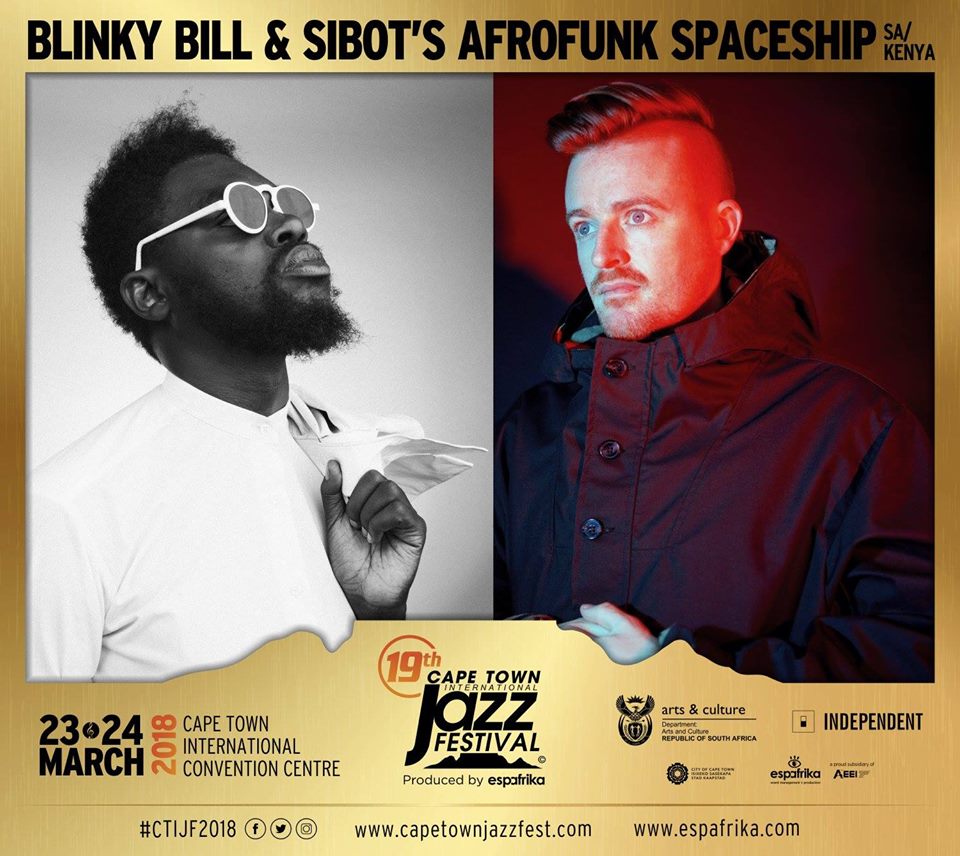 Blinky Bill Music & Sibot's Afrofunk Spaceship at Cape Town International Jazz Festival 2018